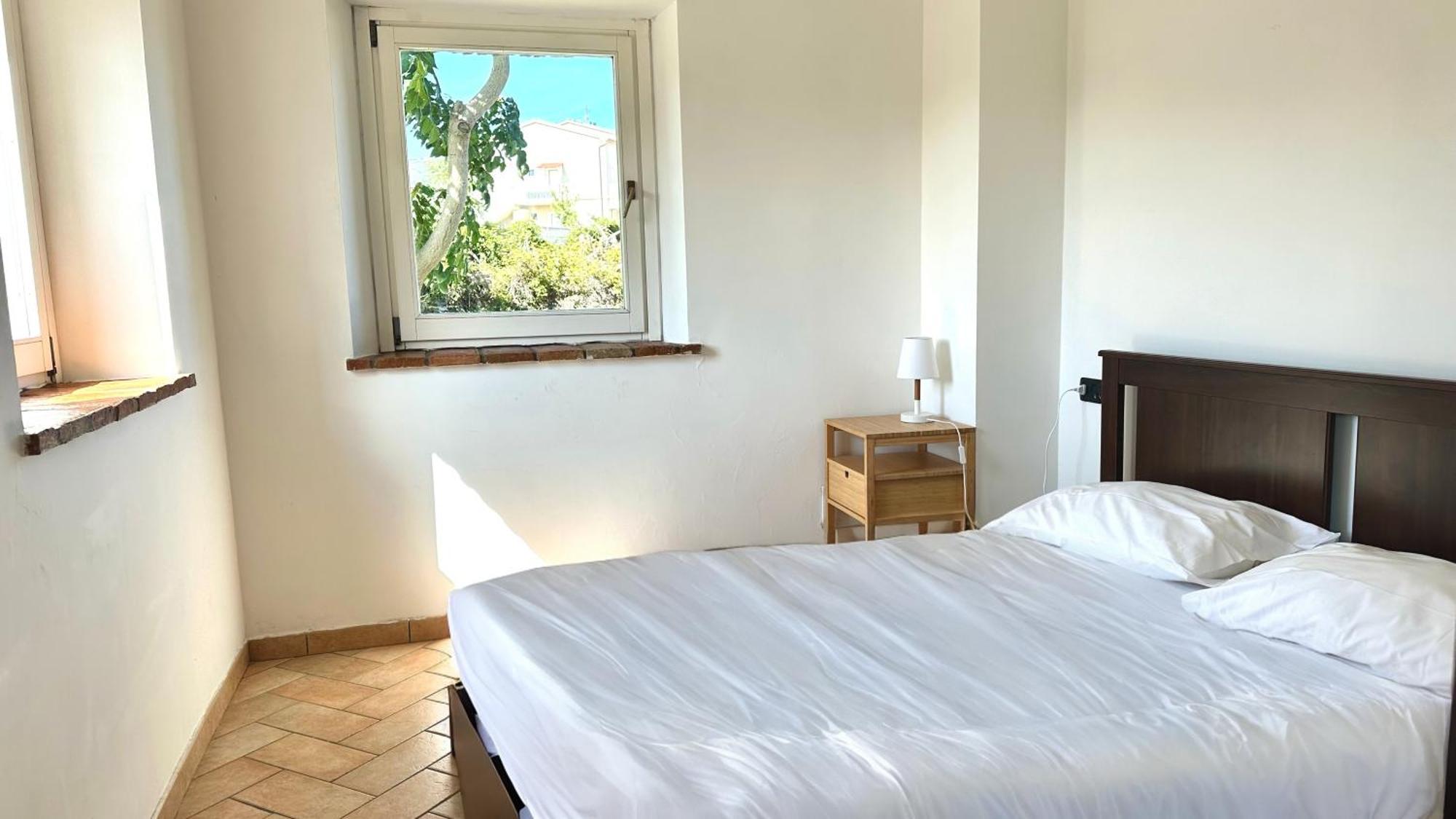Appartamento S214 - Sirolo, trilocale con giardino in zona tranquilla Esterno foto
